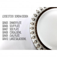 SORENA CERAMIC SALAD BOWL GIR410