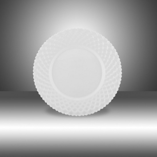 WHITE ROUND SOUP PLATE   GIR435         