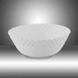 ROUND WHITE BOWL  GIR461                