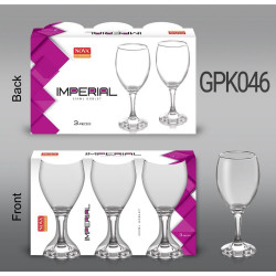 IMPERIAL GOBLET 3PCS 240ML   GPK046