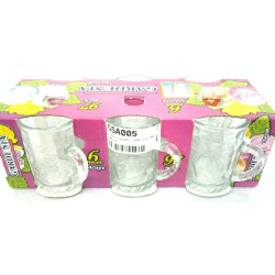 6PCS TEA GLASS CUPS                     