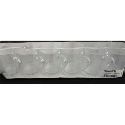 DOMINO 6PCS TEA CUPS  TC012B            