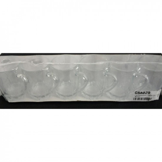 DOMINO 6PCS TEA CUPS  TC012B