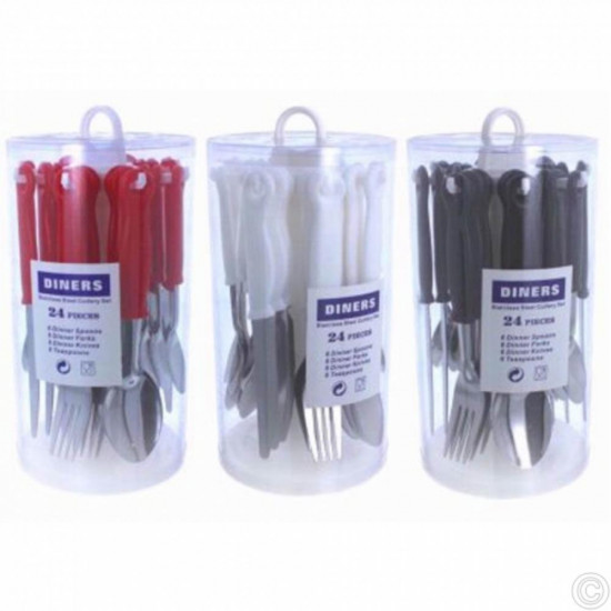 DINERS CUTLERY SET 24PCS BISTRO         