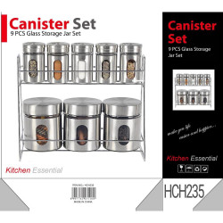 CANISTER SET 9PCS   HCH235
