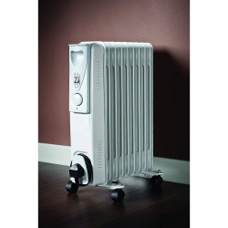 DAEWOO 9FIN OIL RADIATOR 2000W WHITE