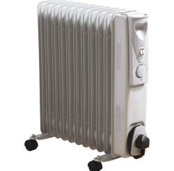 DAEWOO 11FIN OIL RADIATOR 2500W WHITE