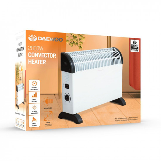 DAEWOO CONVECTOR HEATER 2000W