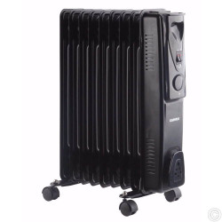 DAEWOO 9FIN OIL RADIATOR 2000W BLK