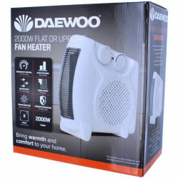 DAEWOO FLAT UPRIGHT FAN HEATER 1404