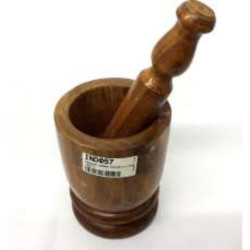 SHEESHAM WOODEN KHALBATTA LARGE         