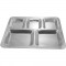 5 COMPARTMENT S/S DIV TRAY  IND072