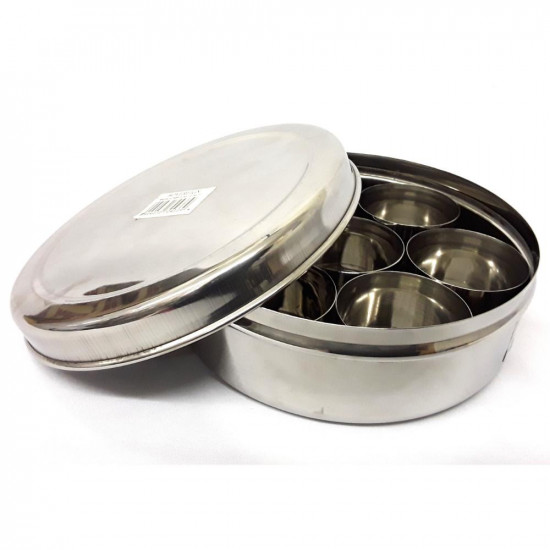 MASTERCOOK S/S MASALA DABBA SIZE 10