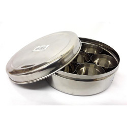 MASTERCOOK S/S MASALA DABBA SIZE 12     