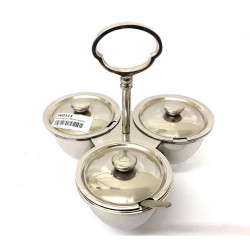 ROUND SIZZLER WITH BASE & KEY EACH      