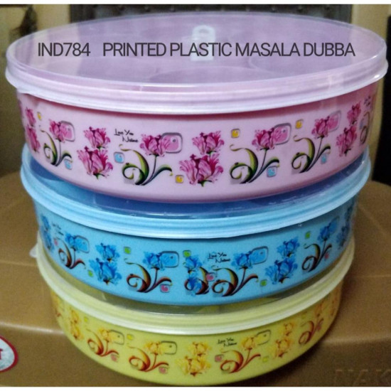 PLASTIC MASALA DABBA IND784