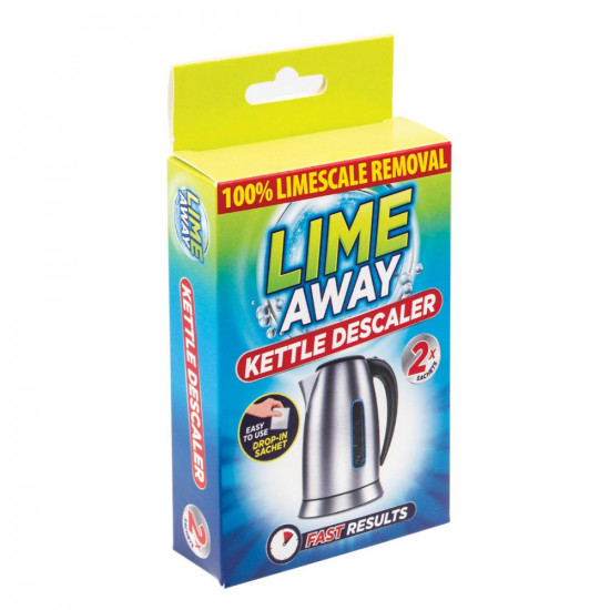 LIME AWAY KETTLE DESCALER 2X40G