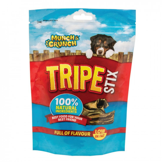 MUNCH&CRUNCH TRIPE STIX 100G MC0042B