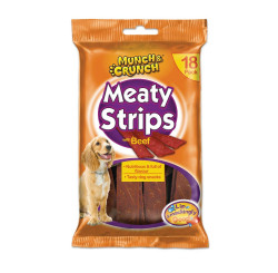 MEATY STRIPS W/ BEEF 18PACK  MC0077