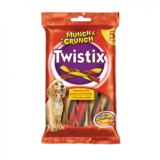 MUNCH&CRUNCH TWISTIX 5PACK 100G MC0082