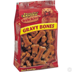 M&C BIKKIES GRAVY BONES 350g            
