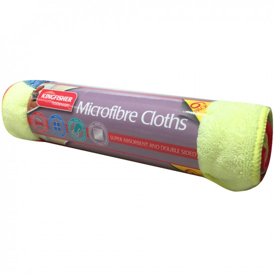 6PK MICROFIBRE CLOTH    MICRO6P
