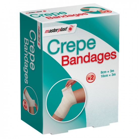 MASTERPLAST CREPE BANDAGES 2PKS
