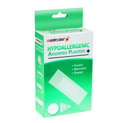 100 HYPOALLERGENIC PLASTERS X 6PACK               