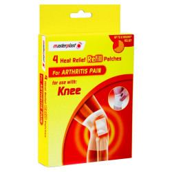 4 HEAT RELIEF REFILL PATCHES            