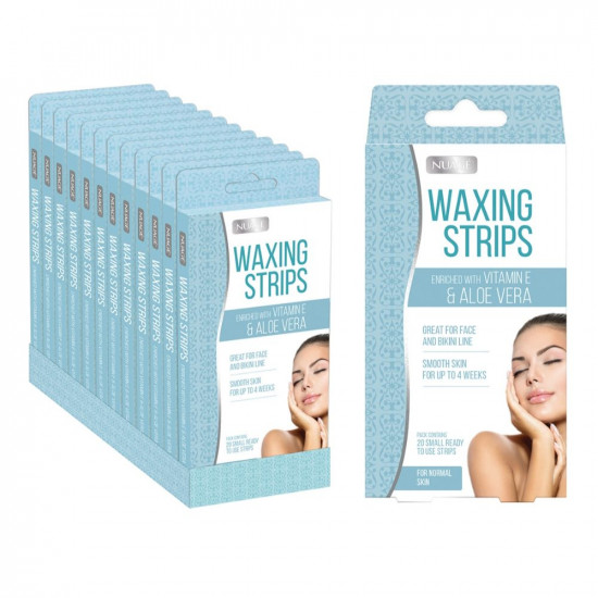 NUAGE WAXING STRIPS SMALL 20PK