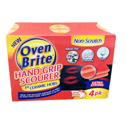 OVEN BRITE FINGERGRIP SCOURER 4PK       