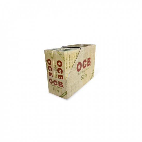 OCB ORGANIC HEMP SLIM PAPER 32s + TIPS