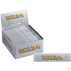 RIZLA SILVER KING SIZE PAPER 50s