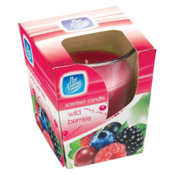 PANAROMA GLASS JAR CANDLE(JUICY BERRIES)