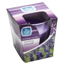 PANAROMA GLASS JAR CANDLE(LAVENDER)