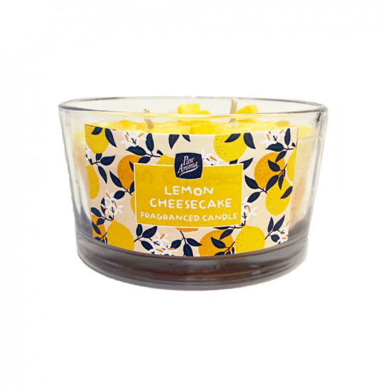 PAN AROMA CHUNKY WAX CANDLE(LEMON CHEESE) 140G