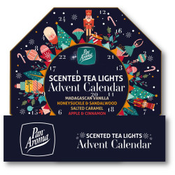SCNETED TEALIGHTS ADVENT CALENDER       