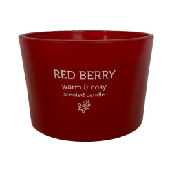 PAN AROMA JAR CANDLE(RED BERRY)