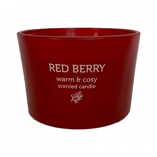 PAN AROMA JAR CANDLE(RED BERRY)