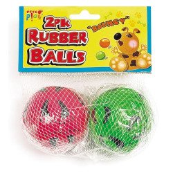 RUBBER BALLS 2PK   PAP1038              