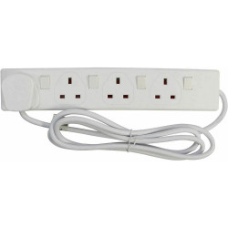 DAEWOO 4GANG SWITCHED EXTENTION LEAD    