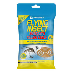 FLYING INSECT MOSQUITO KILLER COILS 6pk 