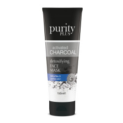 PURITY PLUS CHARCOAL FACE MASK 100ML