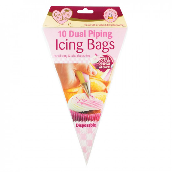 QUEEN OF CAKES ICING BAG 10 QC1188