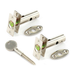 2 x SECURITY BOLTS & KEY NP    S1081    