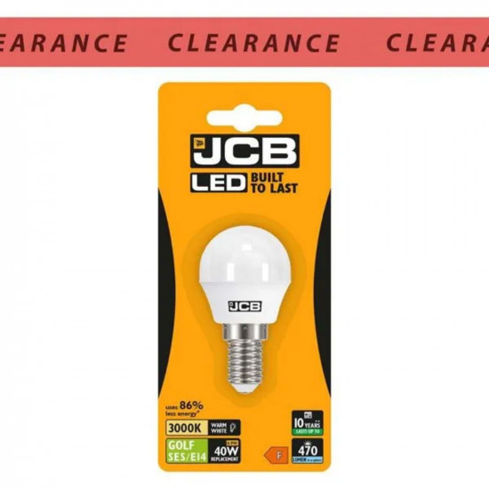JCB LED GOLF BULB 6W=40W (BLISTER)