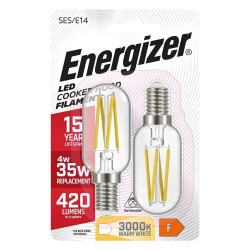 ENERGIZER LED COOKERHOOD BULB 2PK 3.88W=
