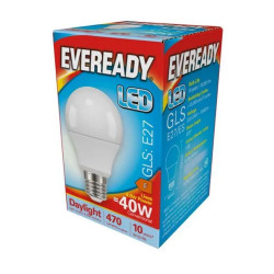 EVEREADY LED GLS BULB 5.5W=40W *5PK*    