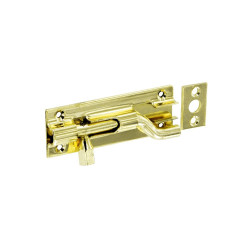 BRASS NECKED BOLT 100MM  S1528