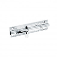CHROME DOOR BOLT 100MM   S1535